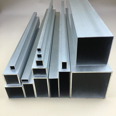 H12 H14 Cold Drawn Aluminium Tube Perforated Aluminum Square Pipe