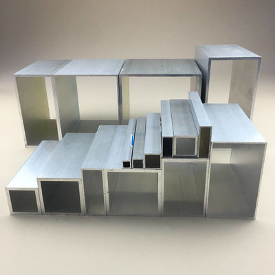 H12 H14 Cold Drawn Aluminium Tube Perforated Aluminum Square Pipe